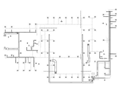 高层文化综合建筑暖通空调全系统设计施工CAD大样图